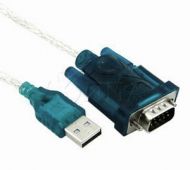 Cable146/2 кабел USB-DB9pin male  0.8m RS232 USB