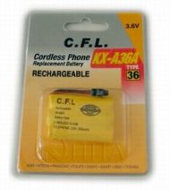 3.6V 0.6Ah  акумулаторна батерия CFL AAA