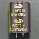 2200uf 100v 85C Ф30x30mm кондензатор електролите